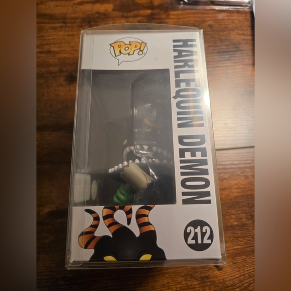 Funko Pop The Nightmare Before Christmas Harlequin Demon -#212 NEW W/ Protector - Picture 2 of 5